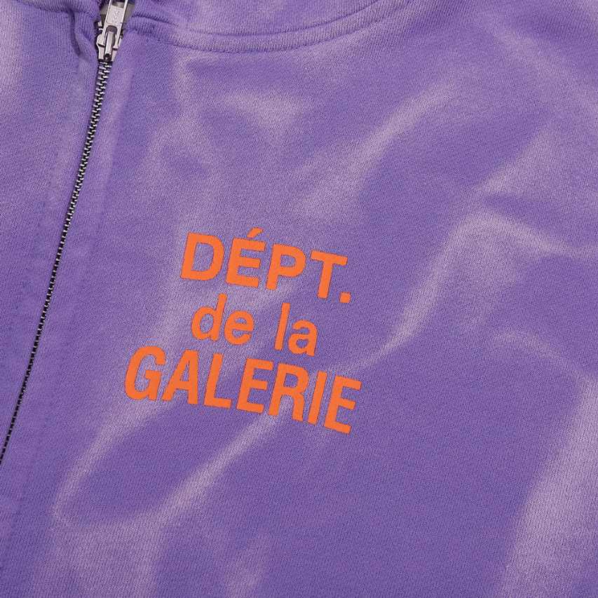 Gallery Dept. Zip-up Sweatshirt With Hood - EUR FASHION