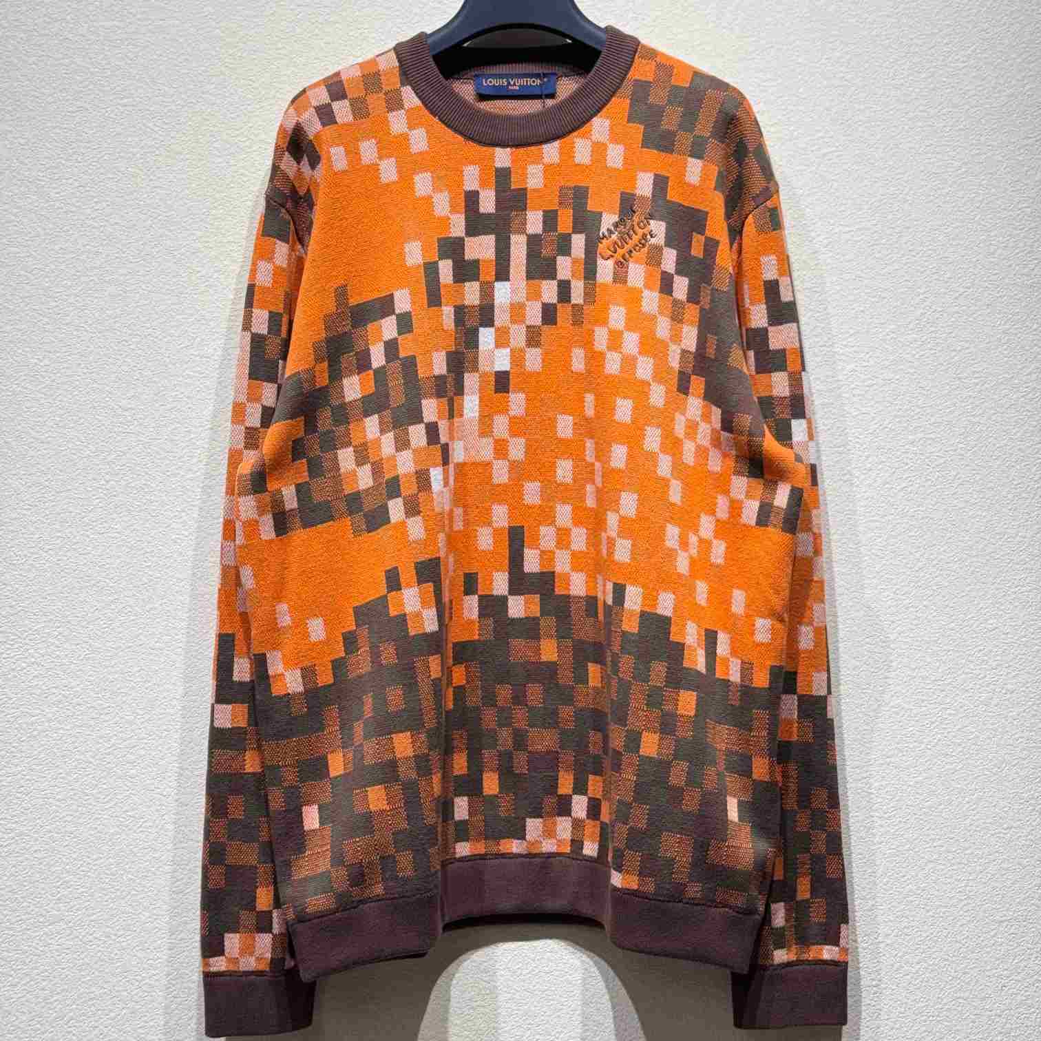 Louis Vuitton Jacquard Cotton Pullover   1AFXRM - EUR FASHION