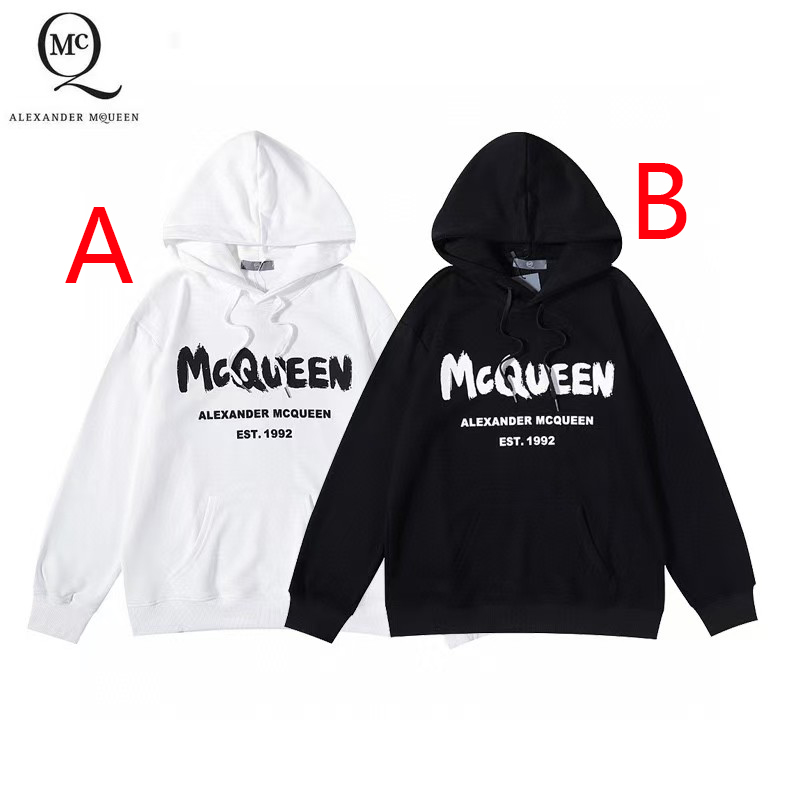 Alexander Mcqueen Cotton Hoodie - EUR FASHION