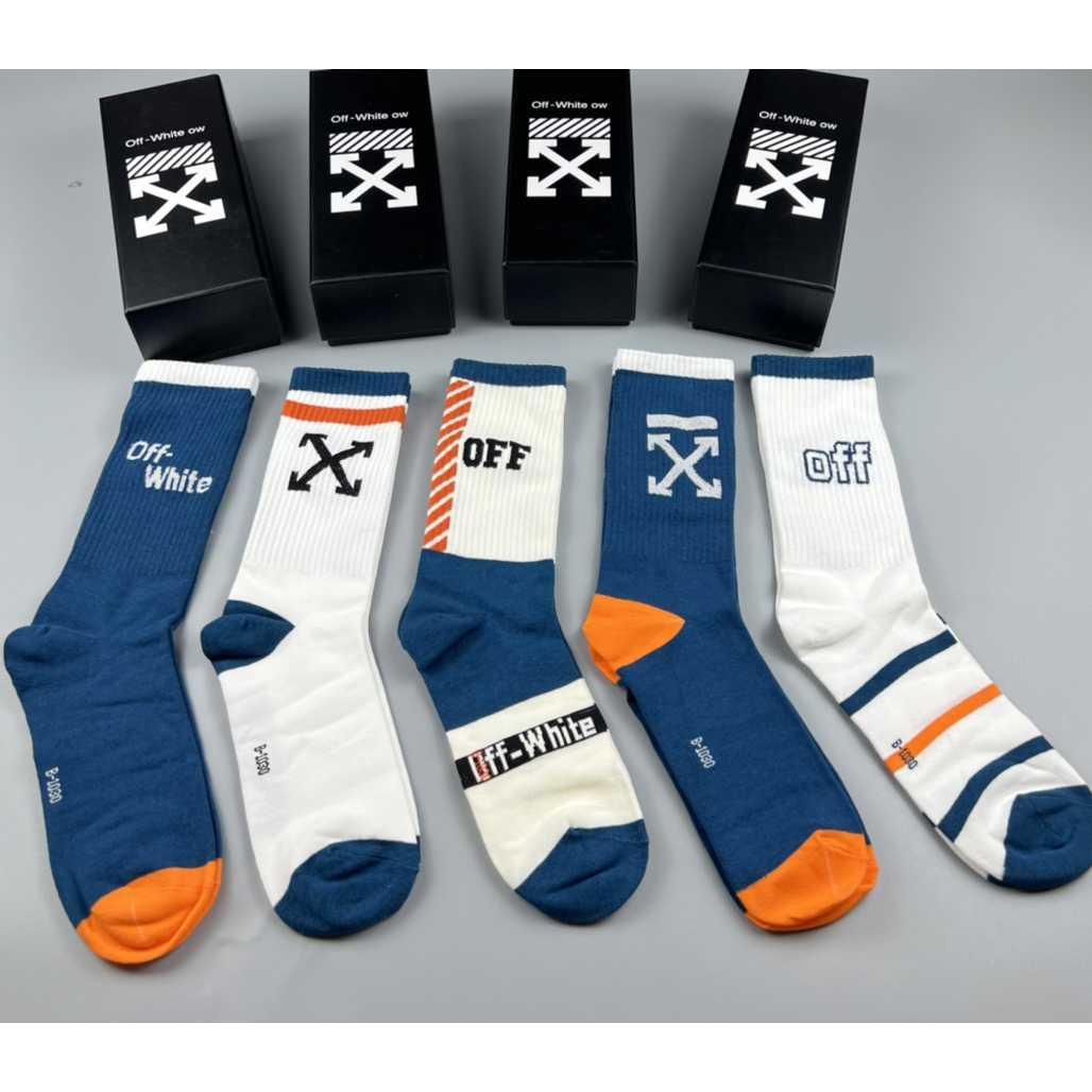 Off White Socks/Box - EUR FASHION