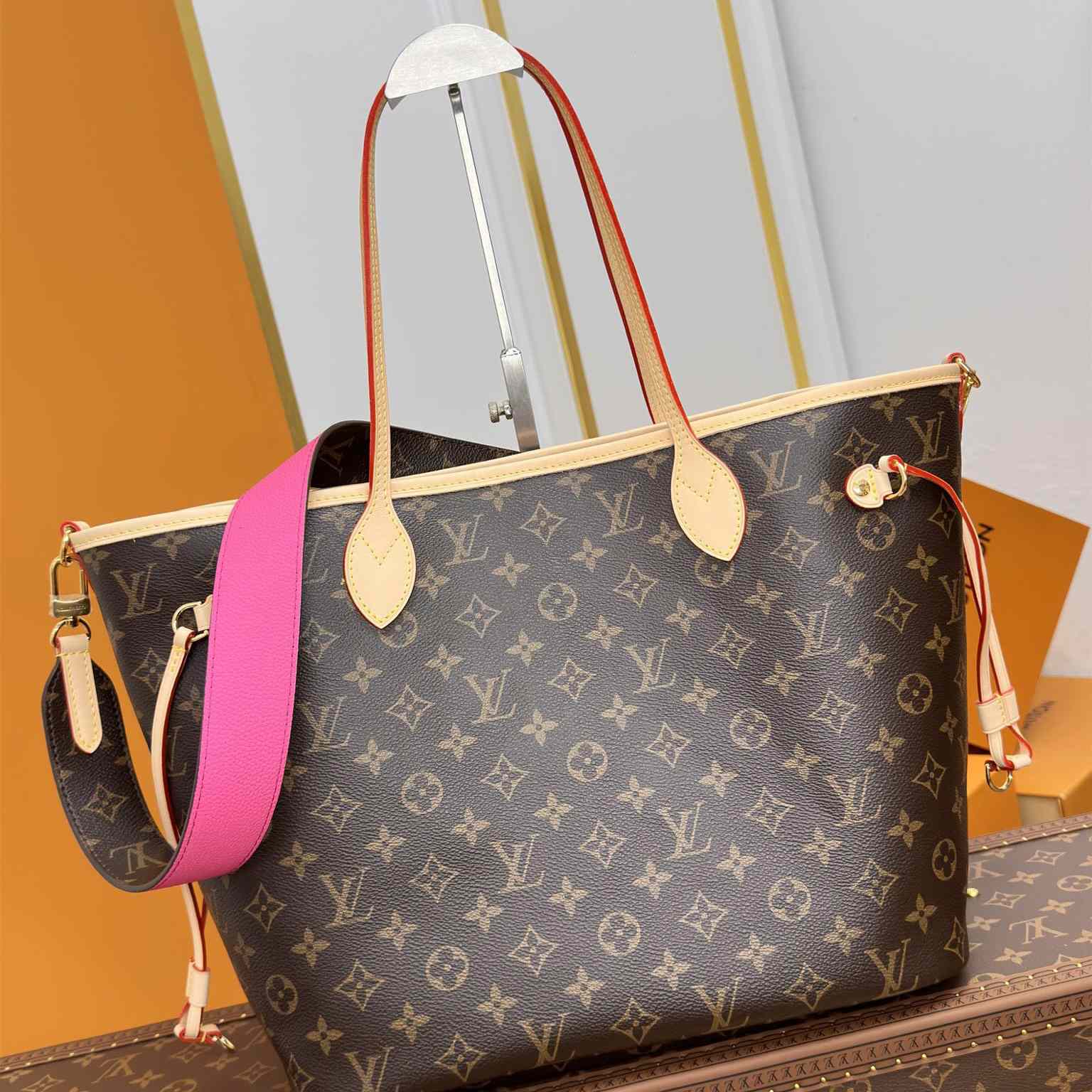 Louis Vuitton Neverfull Bandoulière Inside Out MM   M12257 - EUR FASHION