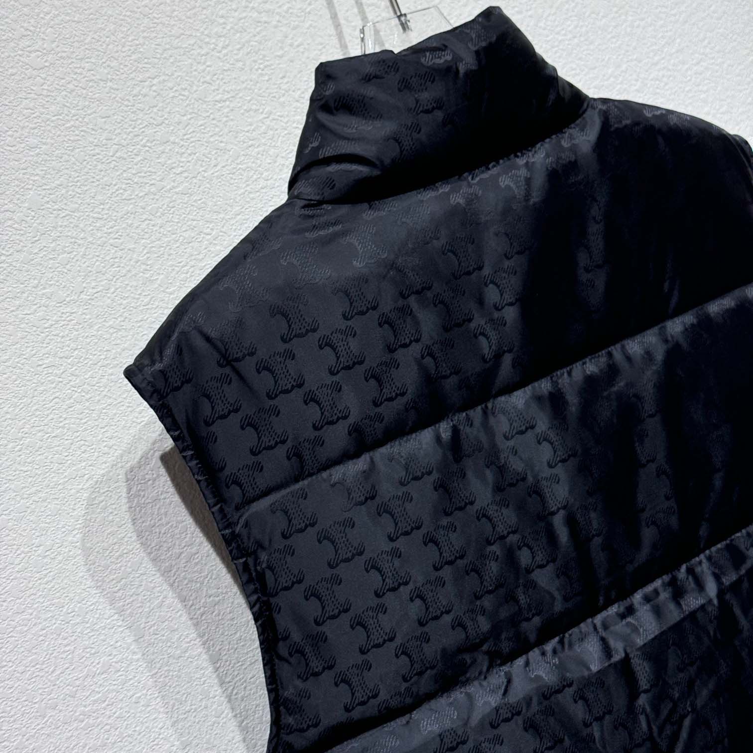 Celine Quilted Blouson Jacket In Monogram Nylon - EUR FASHION