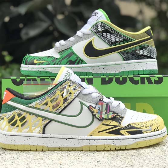 Division Street x Nike Dunk Low“What The Ducks Of A Feather” Sneakers    HV1454-100 - EUR FASHION