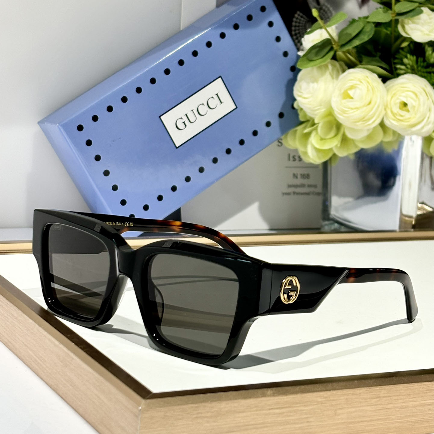 Gucci Square Frame Sunglasses    GG1663S - EUR FASHION