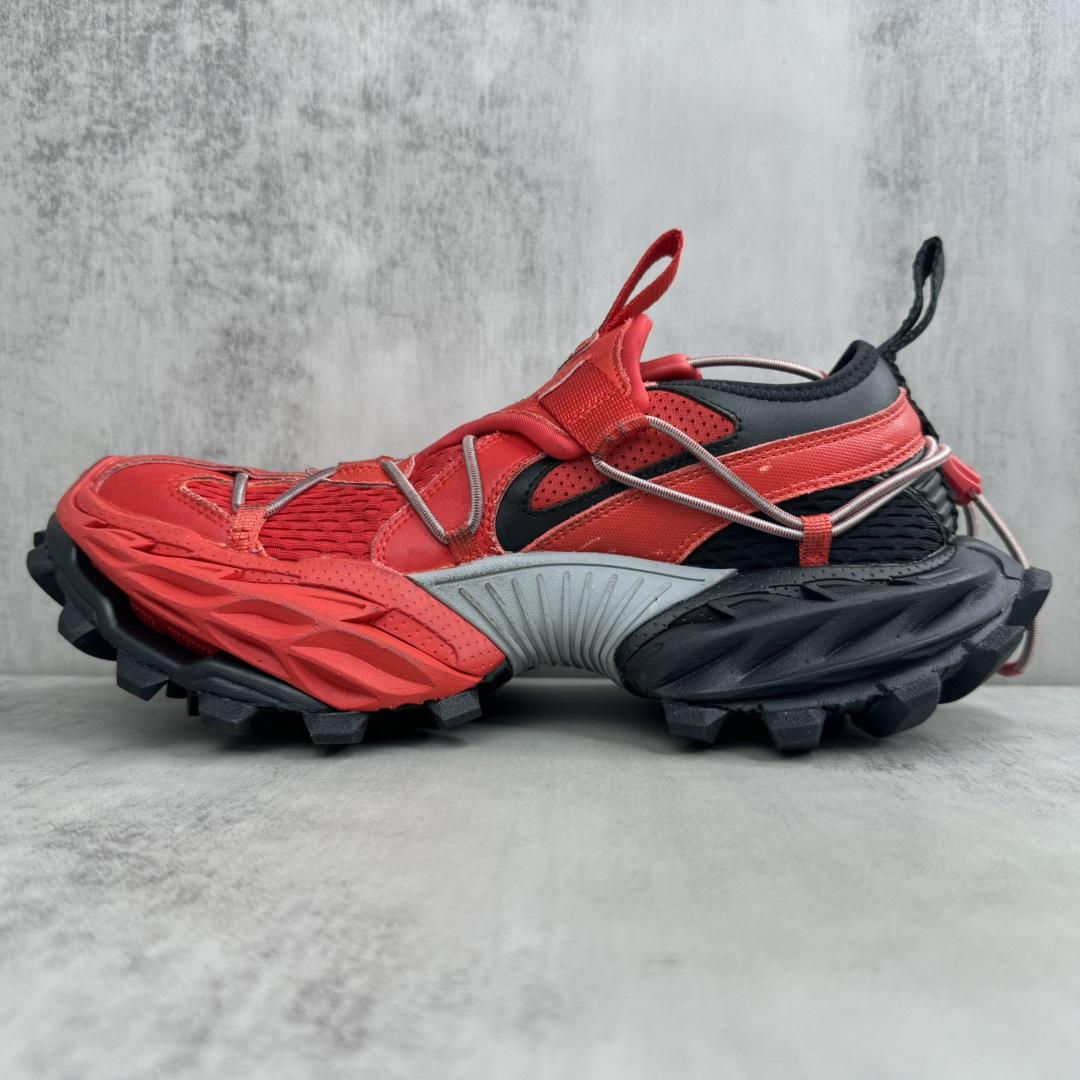Balenciaga Hike Sneaker In Red And Black  - EUR FASHION