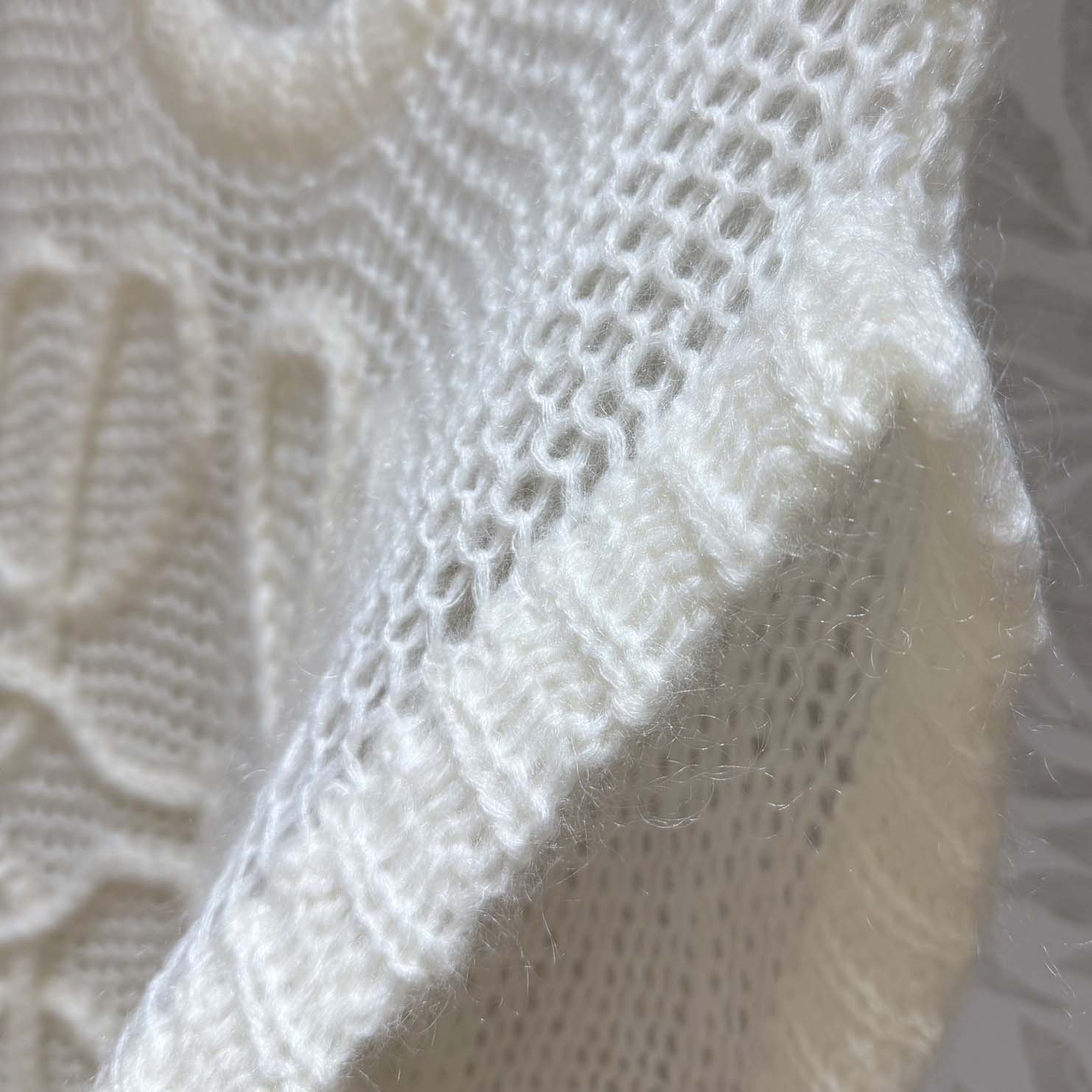 Loewe Open-Knit Mohair-Blend Vest - EUR FASHION