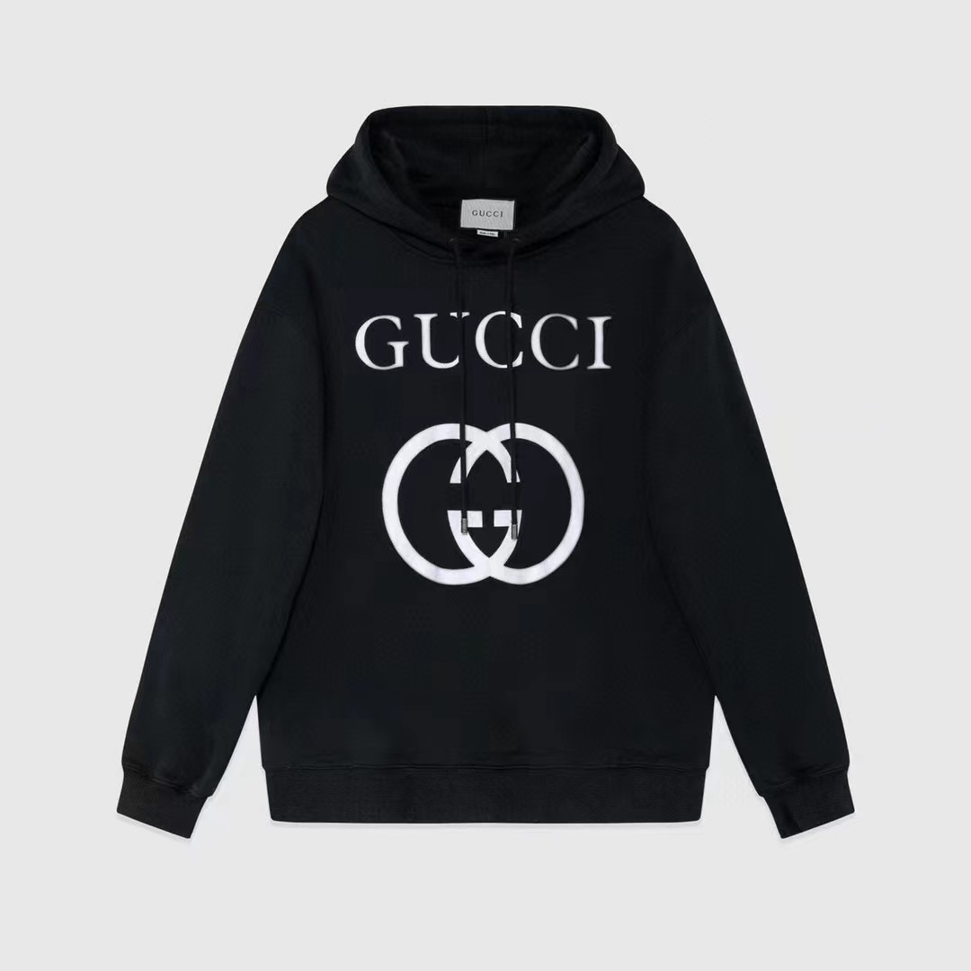 Gucci Interlocking G Hooded Sweatshirt - EUR FASHION