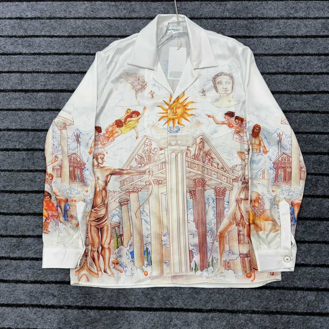 Casablanca Le Temple Du Savoir Shirt - EUR FASHION