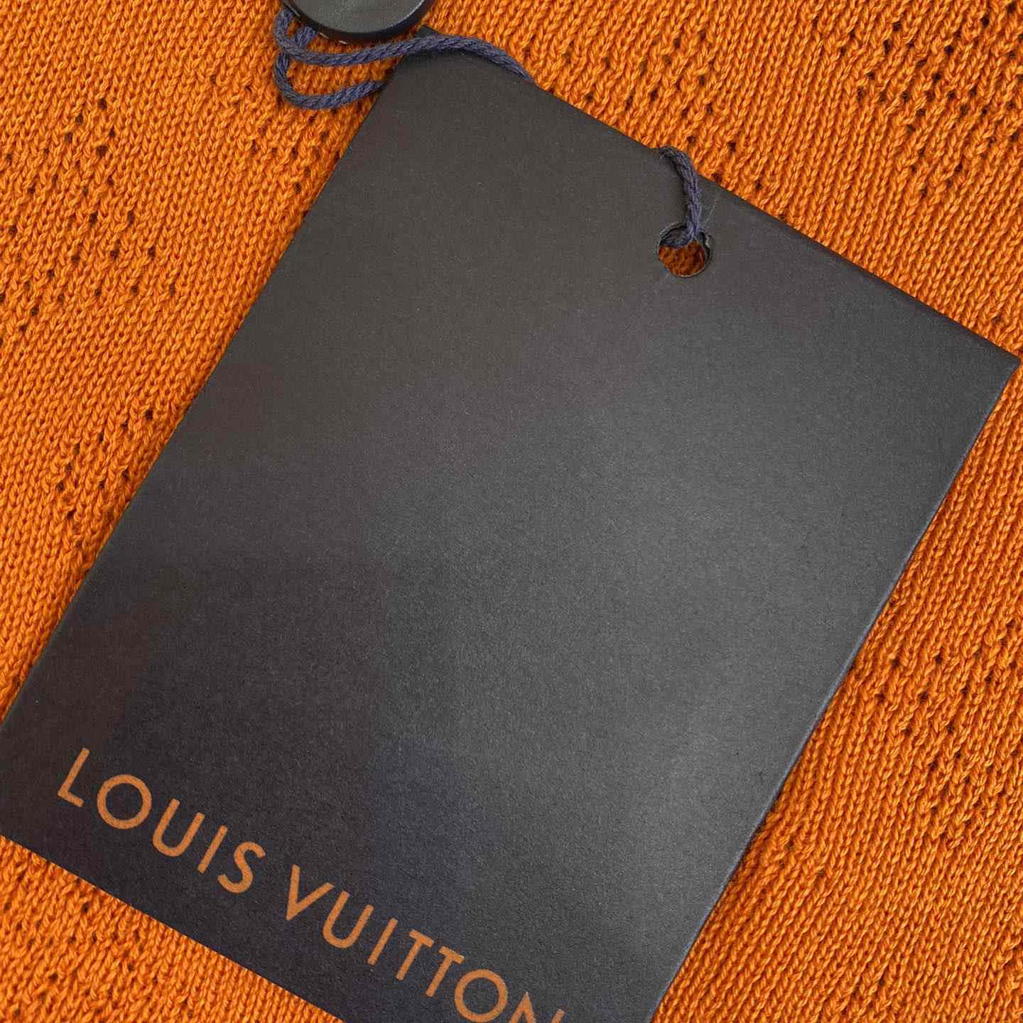 Louis Vuitton Monogram Pointelle Short-Sleeved Cotton Shirt   1AFQSY - EUR FASHION