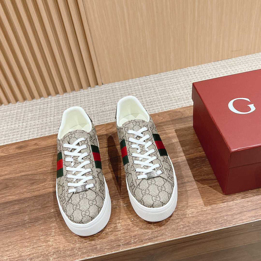 Gucci Ace Sneaker With Web - EUR FASHION