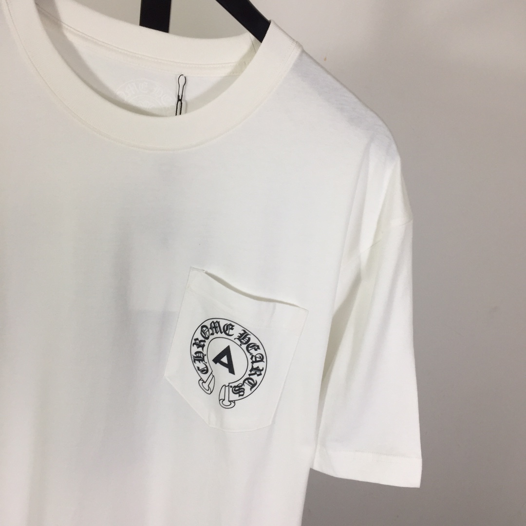 Chrome Hearts Cotton T-Shirt - EUR FASHION