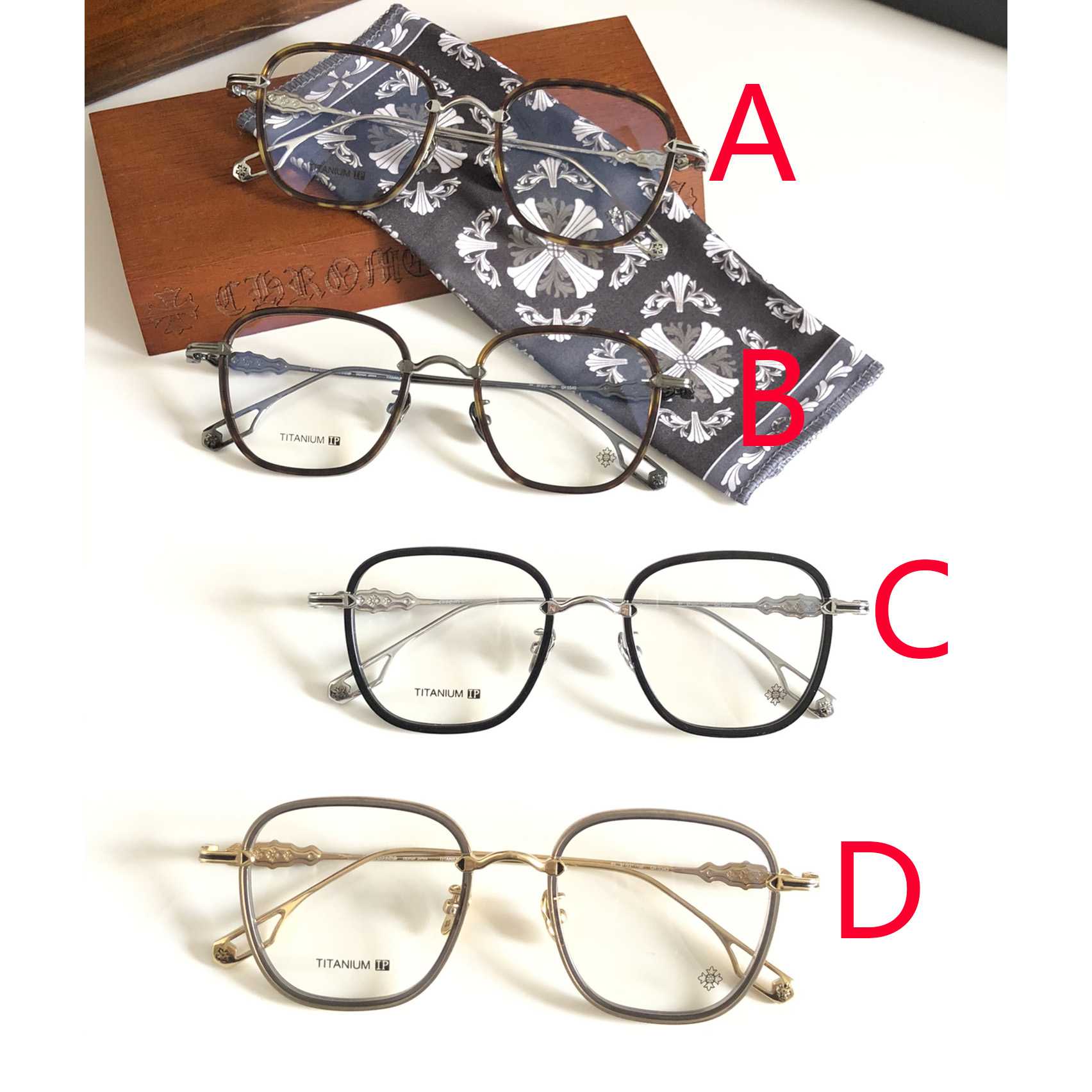 Chrome Hearts CH5545 Glasses - EUR FASHION