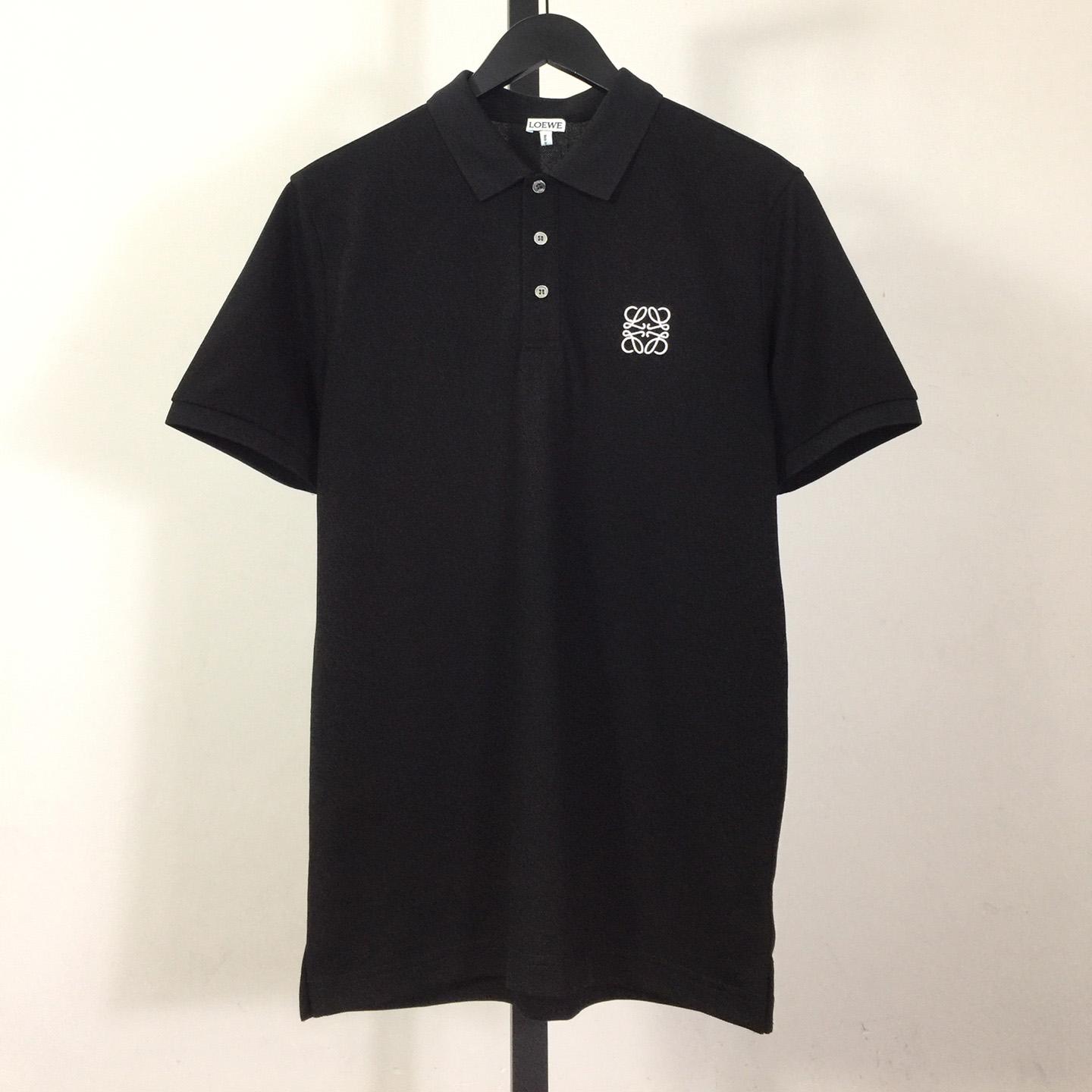 Loewe Logo Cotton Polo Shirt - EUR FASHION