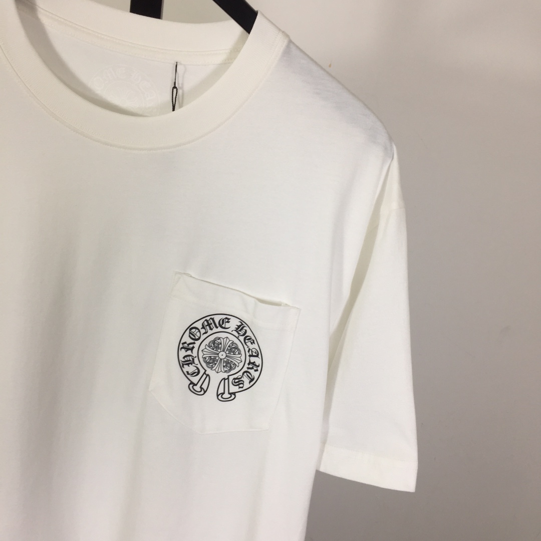 Chrome Hearts Cotton T-Shirt - EUR FASHION