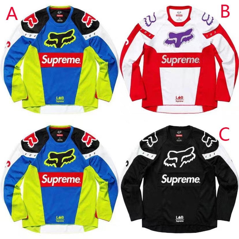 Supreme x Fox Racing Moto Jersey Top - EUR FASHION