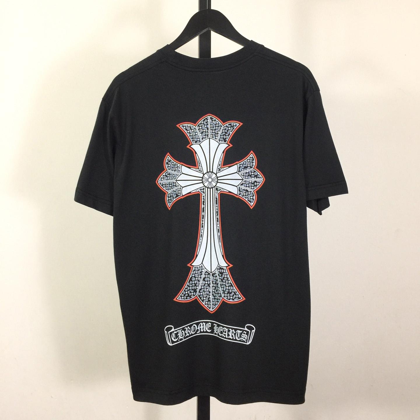 Chrome Hearts Cotton T-Shirt - EUR FASHION