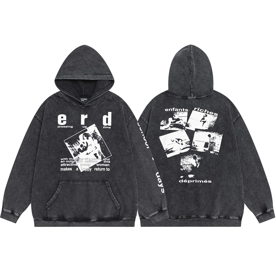Enfants Riches Deprimes Cotton Hoodie - EUR FASHION