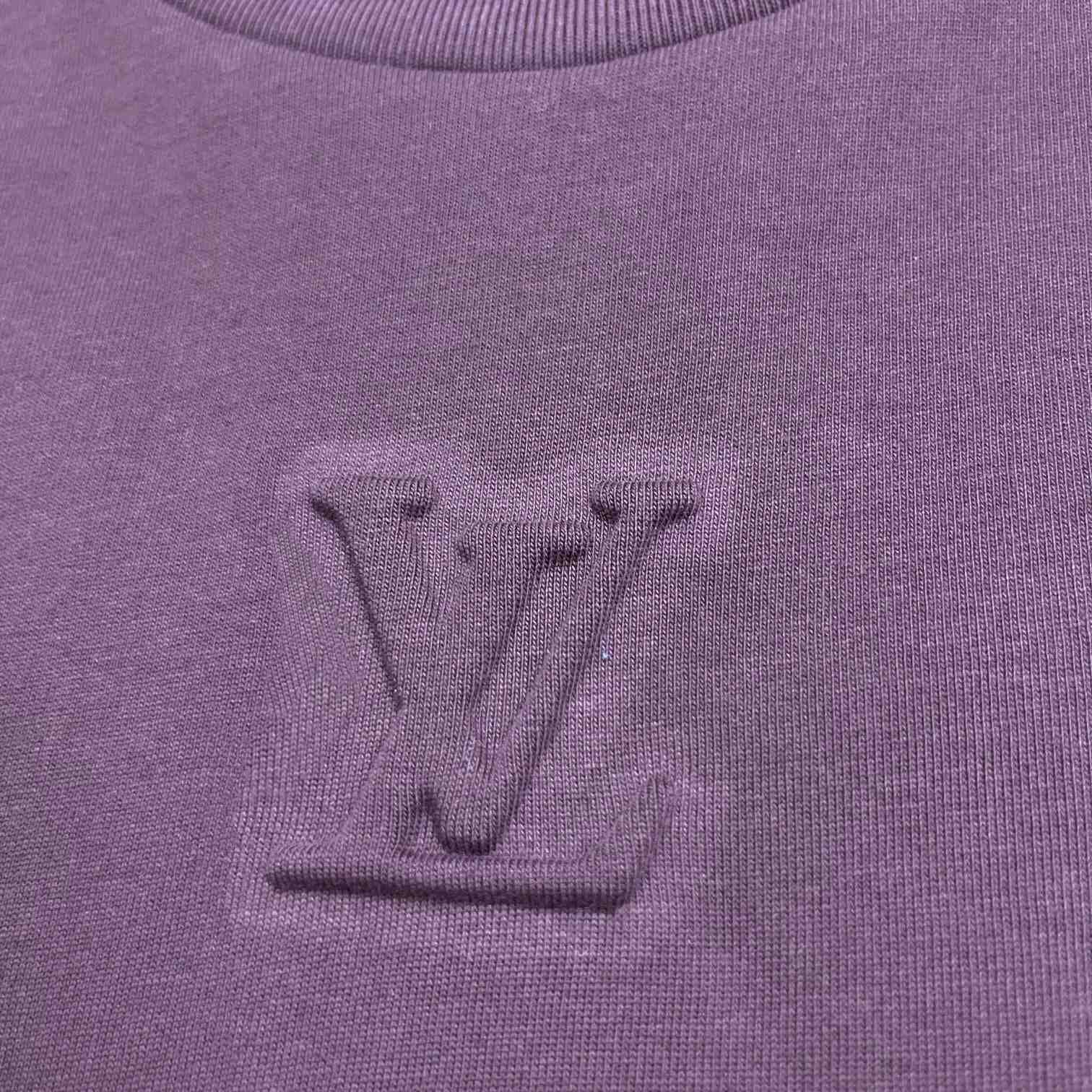 Louis Vuitton Logo Cotton T-Shirt    - EUR FASHION