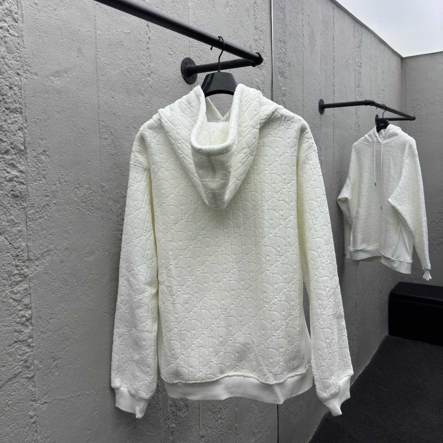 Dior Oblique Relaxed-Fit Hooded Sweatshirt    - EUR FASHION