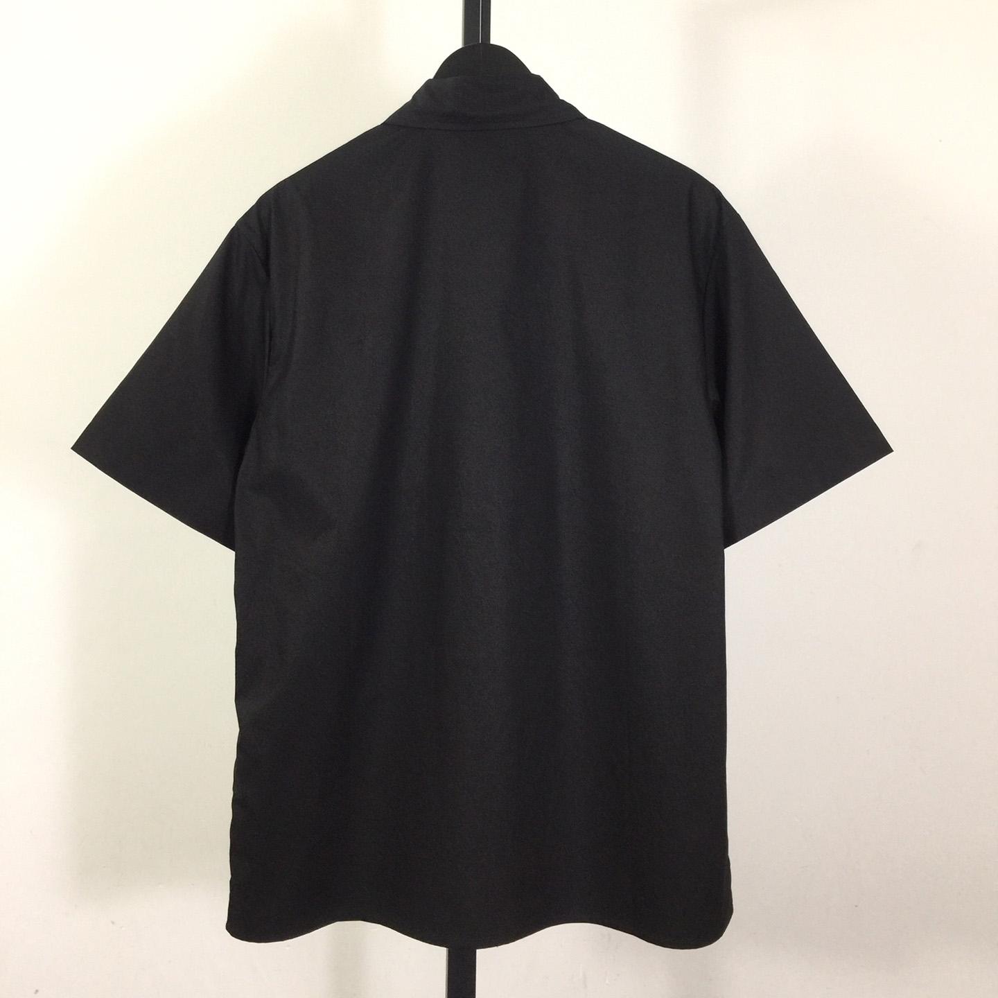 Louis Vuitton Embroidered Short-Sleeved Cotton Shirt   1AHCHD - EUR FASHION