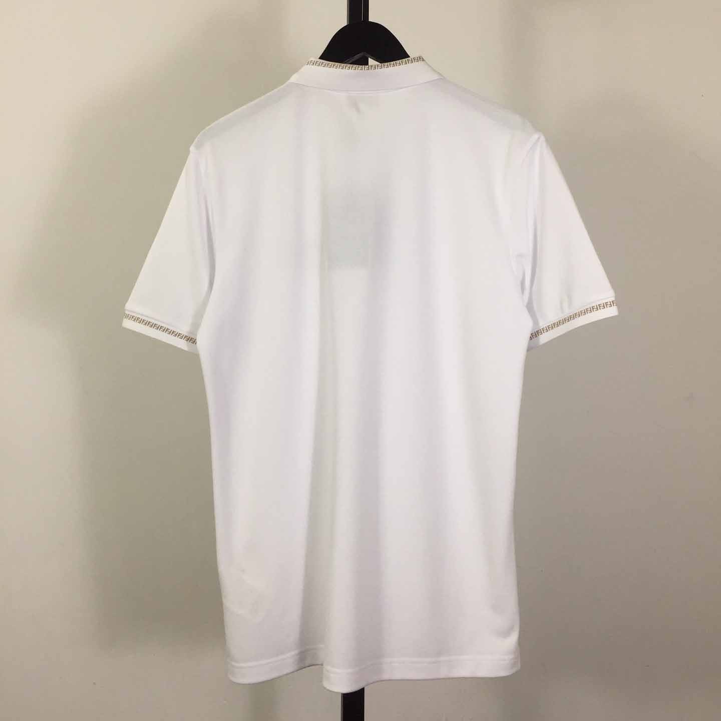 Fendi Logo Cotton Polo Shirt - EUR FASHION