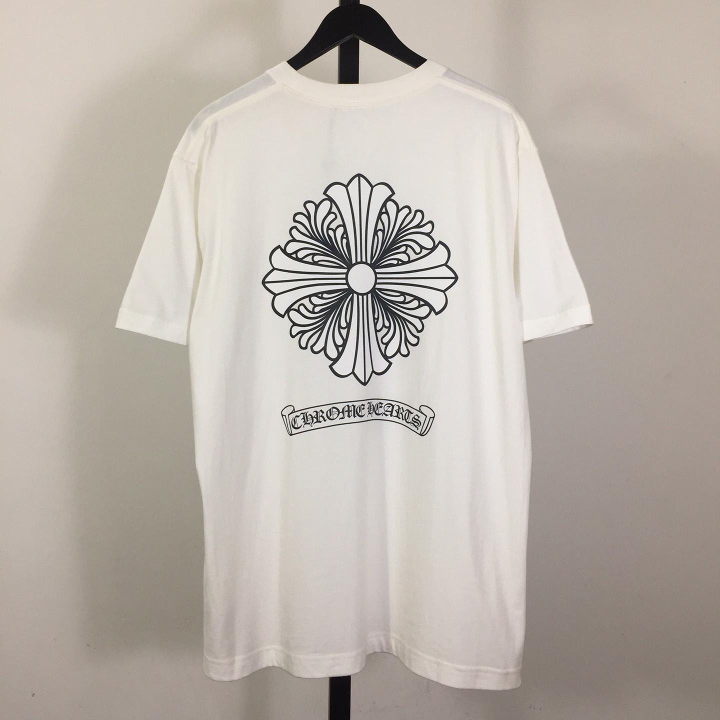 Chrome Hearts Cotton T-Shirt - EUR FASHION