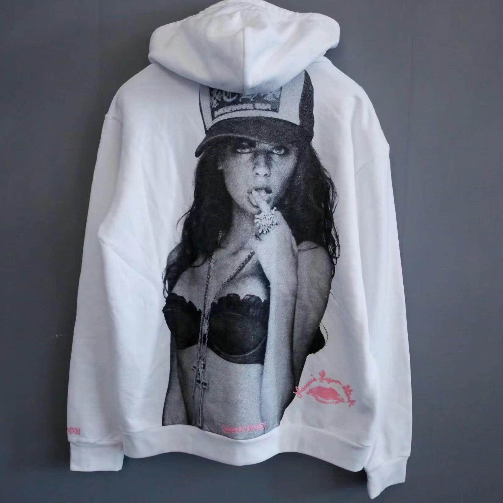 Chrome Hearts Deadly Doll Trucker Hooded Sweatshirt - EUR FASHION