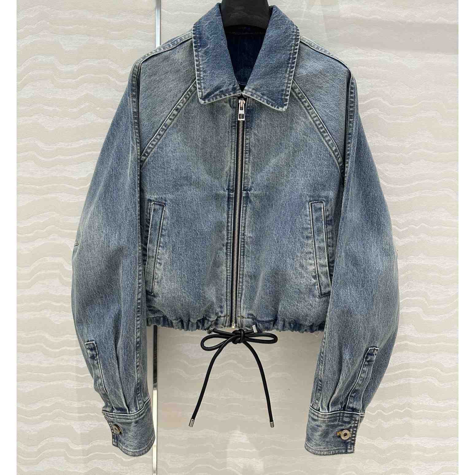 Loewe Balloon Jacket In Denim - EUR FASHION