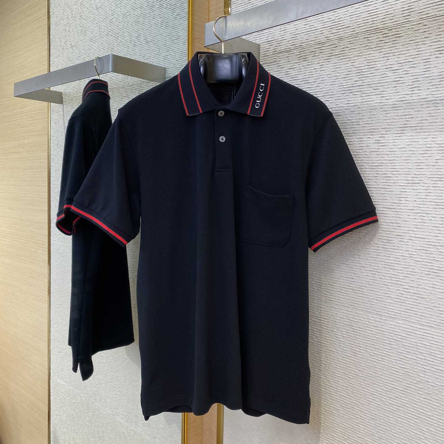 Gucci Cotton Piquet Polo Shirt  - EUR FASHION