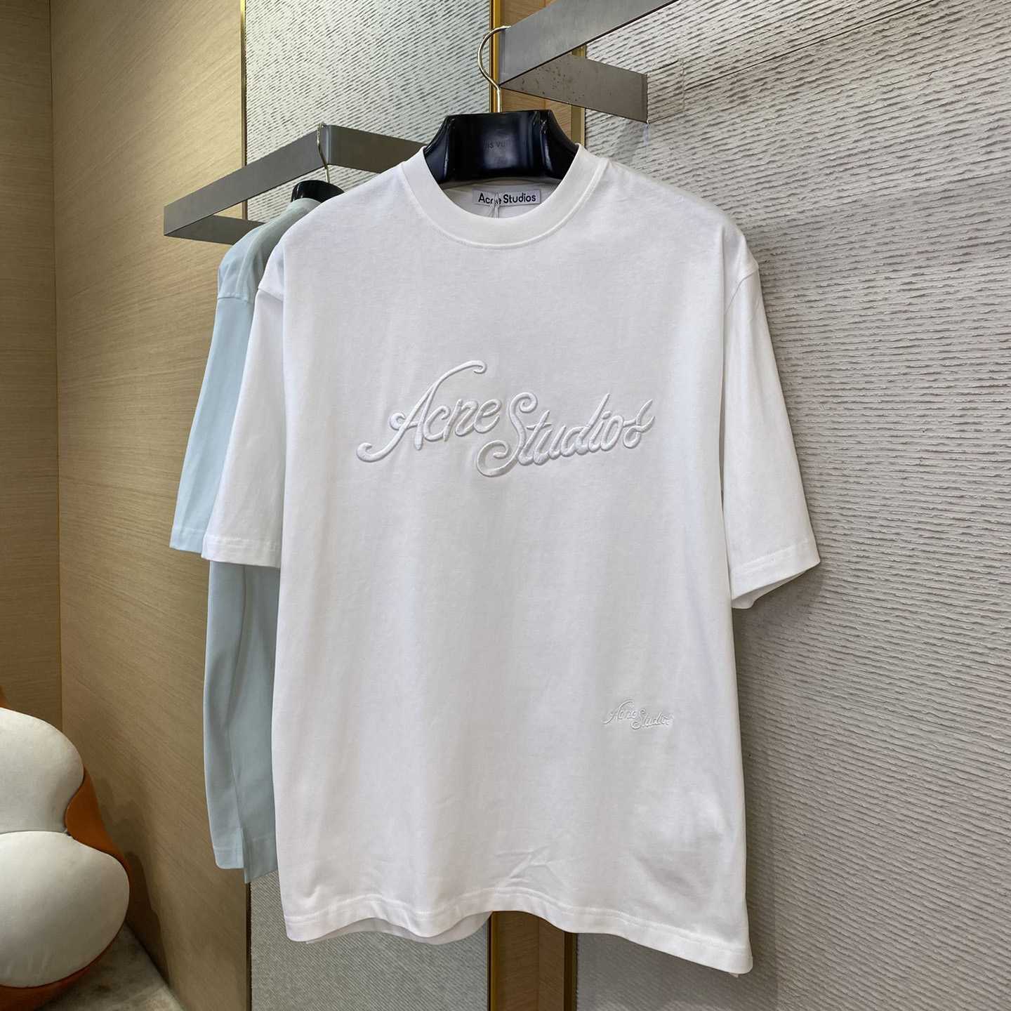 Acne Studios Logo T-shirt - Relaxed Fit - EUR FASHION