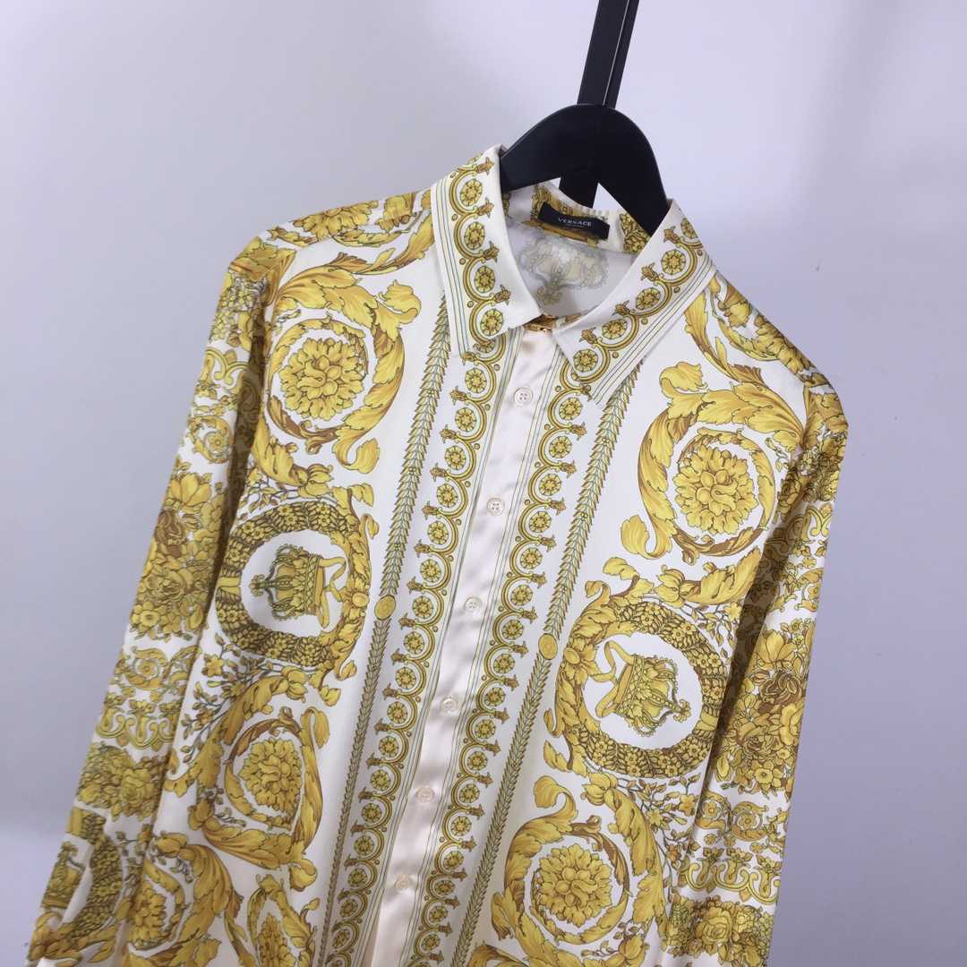 Versace Barocco Silk Shirt  - EUR FASHION