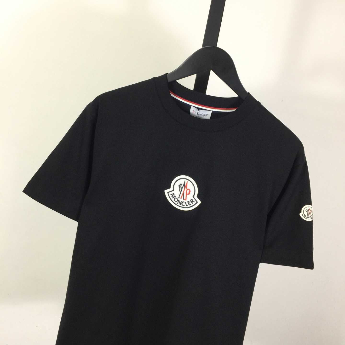 Moncler Logo Cotton T-shirt - EUR FASHION