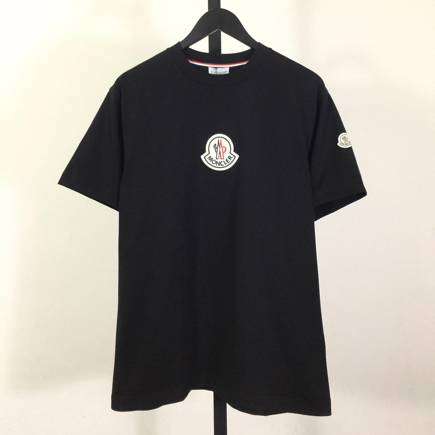 Moncler Logo Cotton T-shirt - EUR FASHION