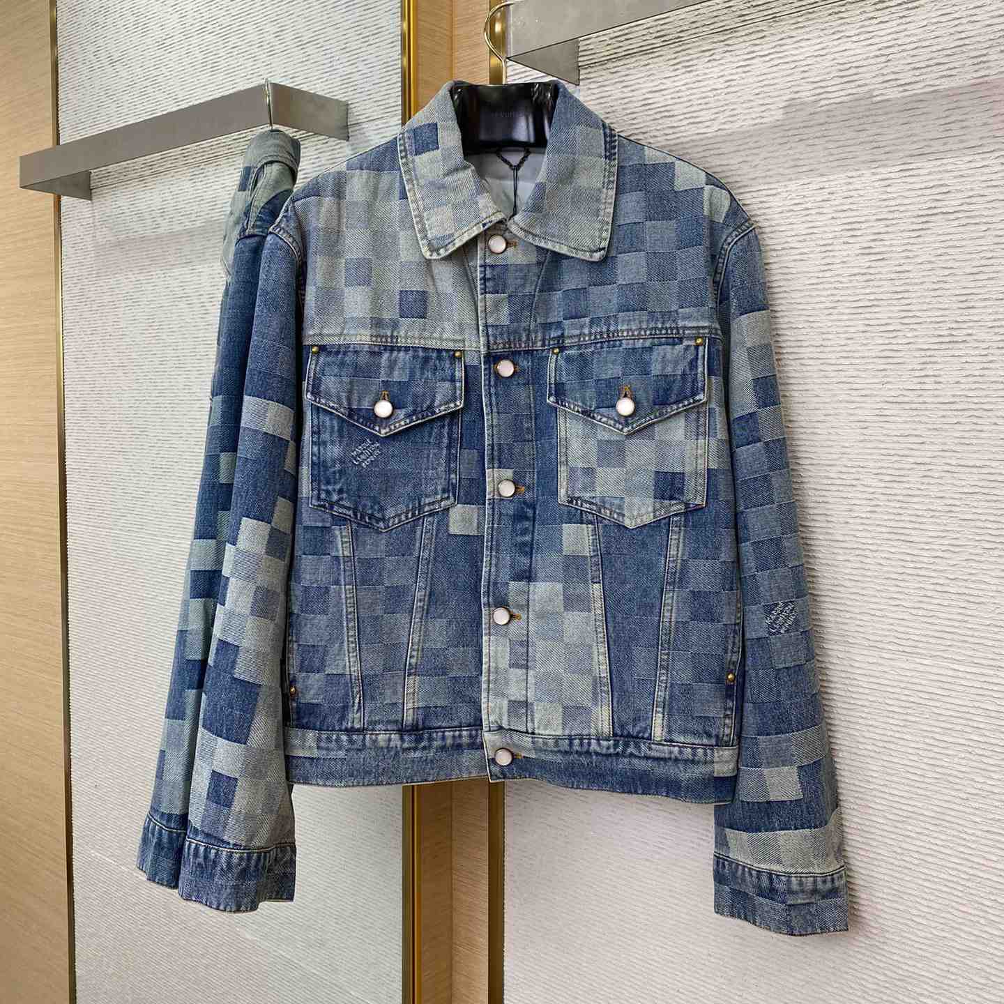 Louis Vuitton Damier Denim Jacket   - EUR FASHION