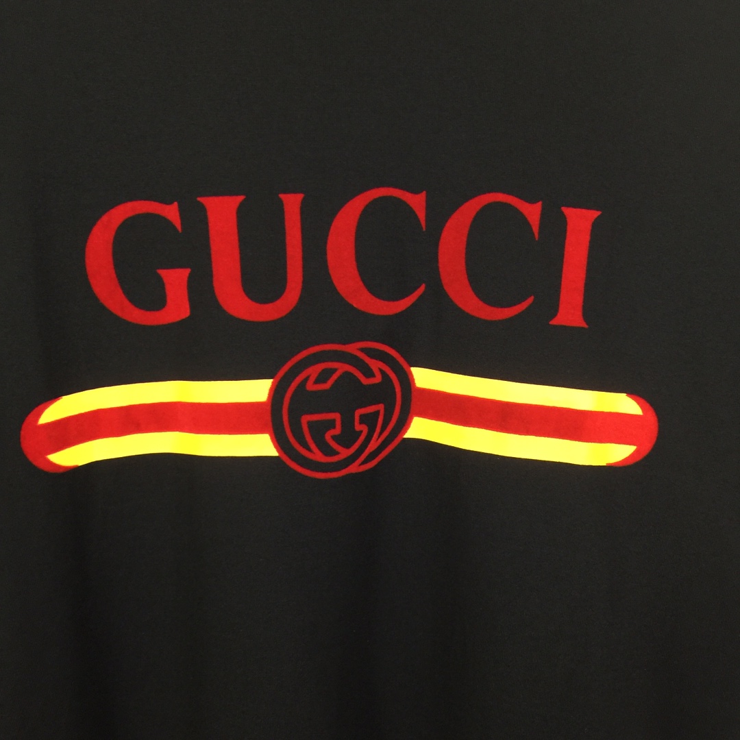 Gucci Printed Cotton Jersey T-shirt - EUR FASHION