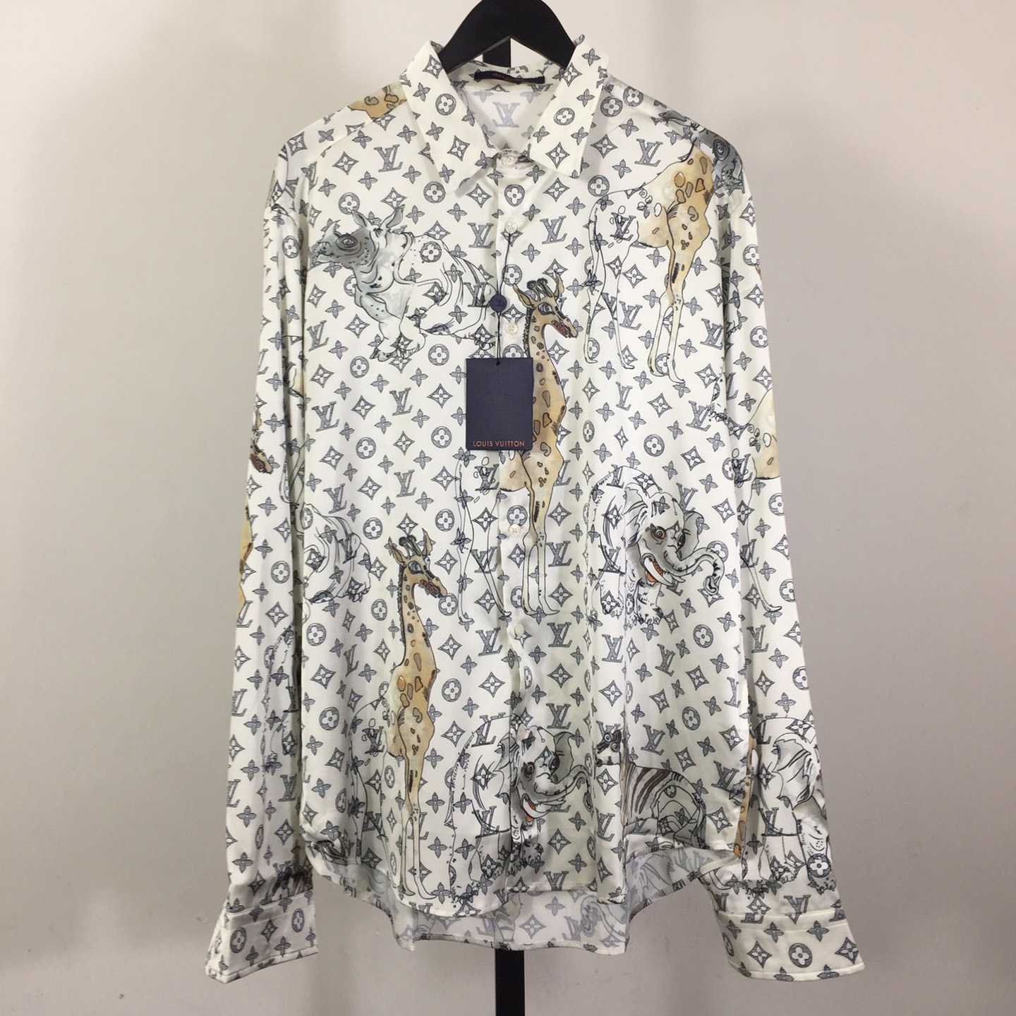 Louis Vuitton x Chapman Brothers Animals Silk Shirt - EUR FASHION