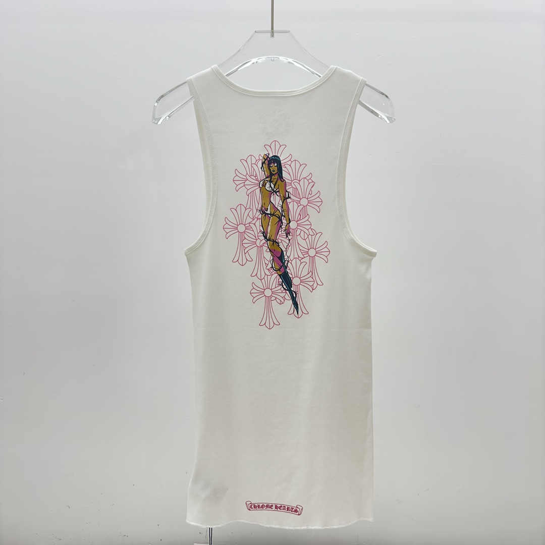 Chrome Hearts Tank Top - EUR FASHION