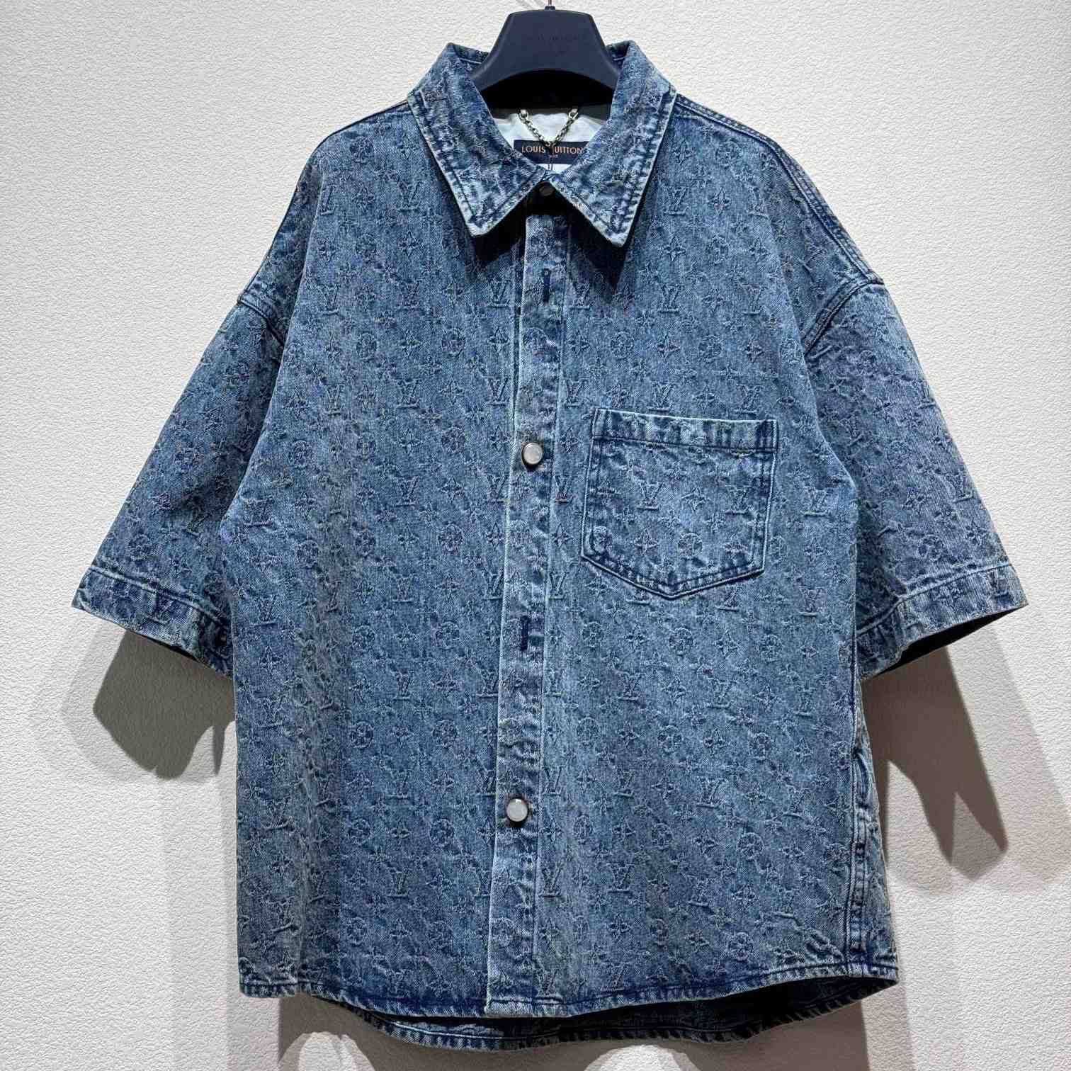 Louis Vuitton Monogram Denim Shirts - EUR FASHION