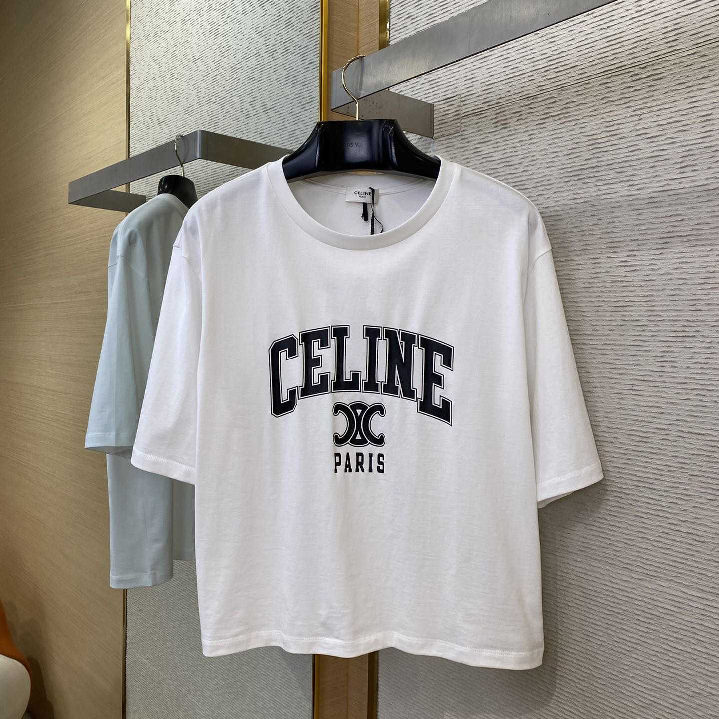 Celine Loose T-shirt In Cotton Jersey - EUR FASHION