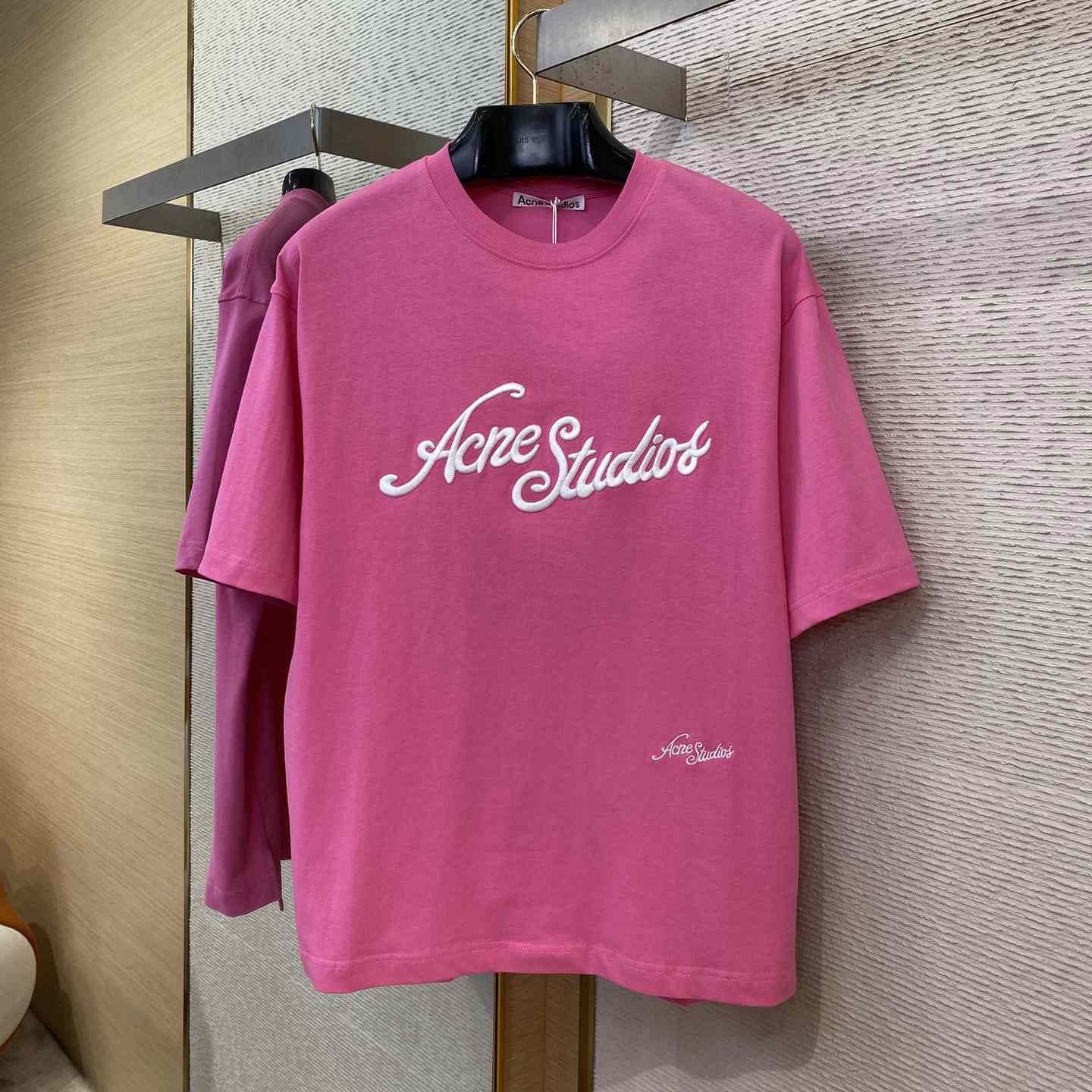 Acne Studios Logo T-shirt - Relaxed Fit - EUR FASHION