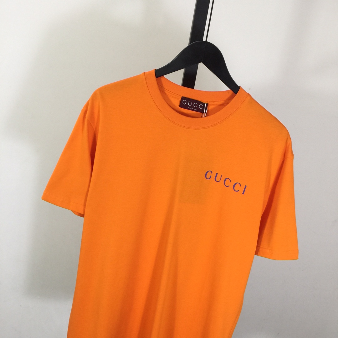 Gucci Printed Cotton Jersey T-shirt - EUR FASHION