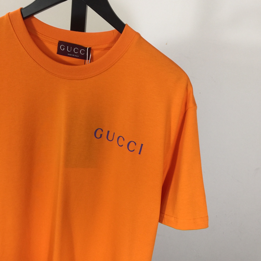 Gucci Printed Cotton Jersey T-shirt - EUR FASHION