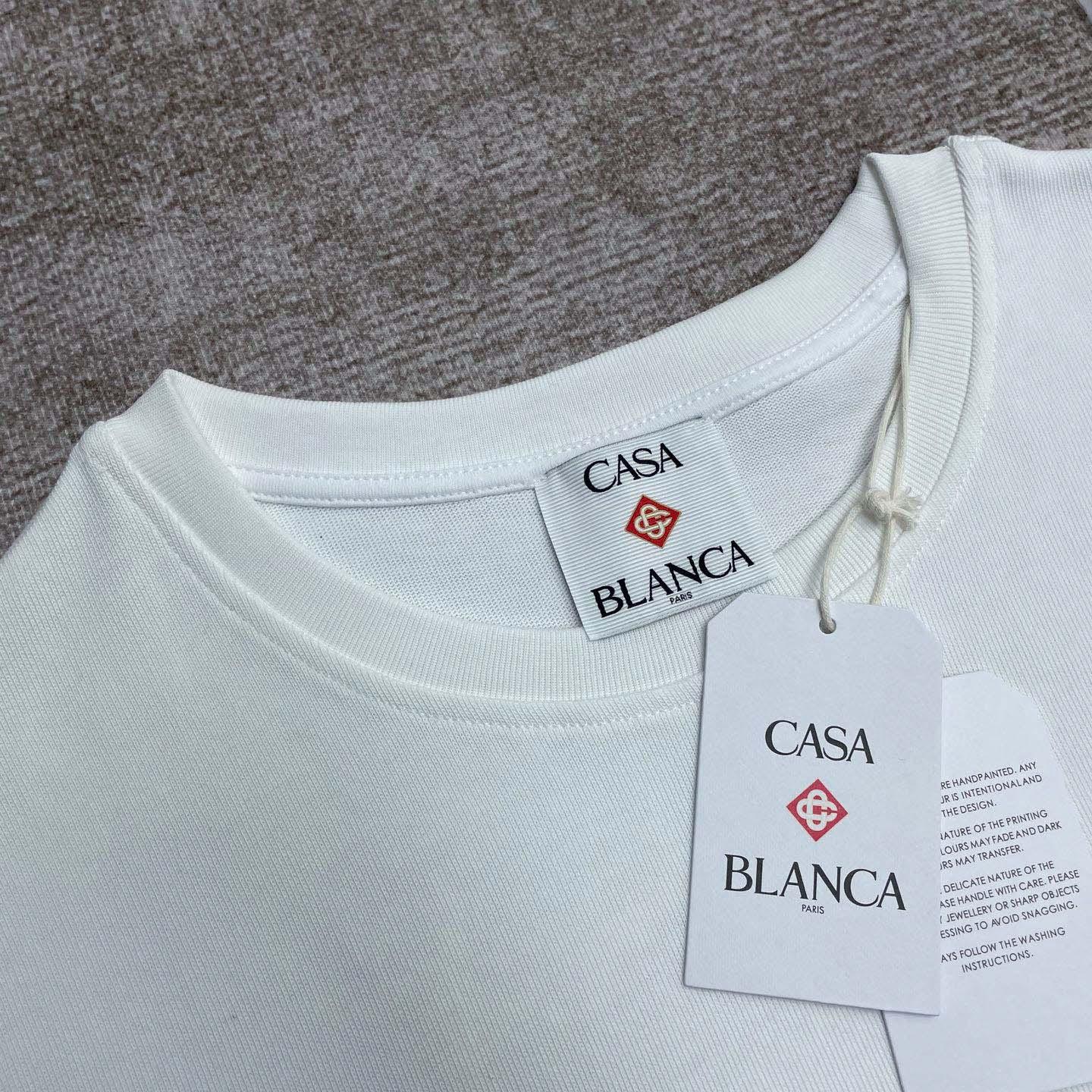Casablanca printed T-shirt   C948 - EUR FASHION