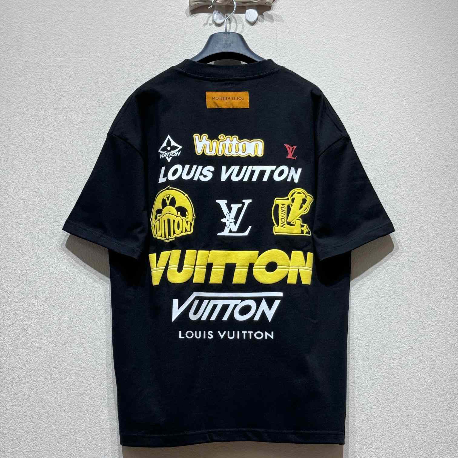 Louis Vuitton Short-Sleeved Cotton Crewneck    - EUR FASHION