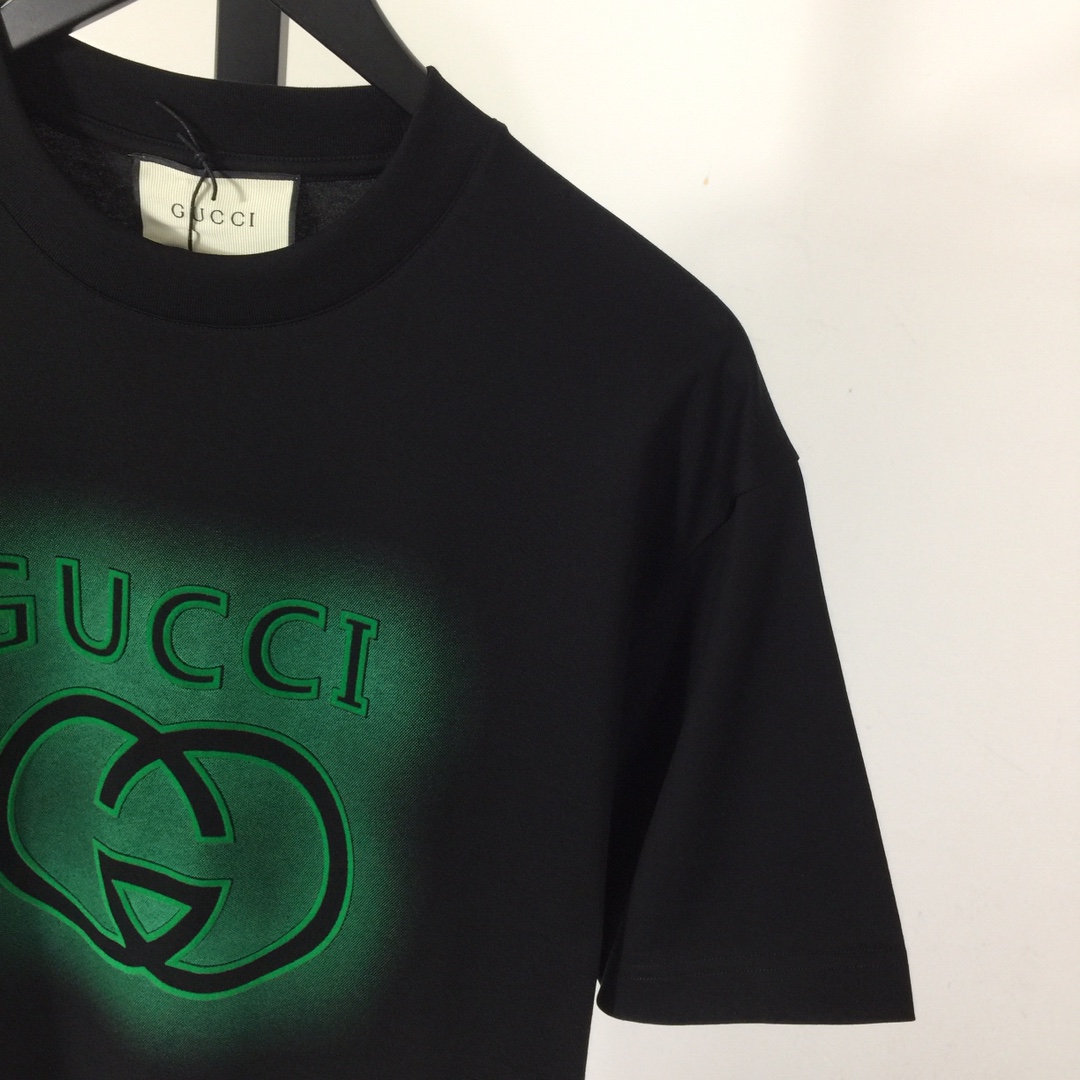 Gucci Printed Cotton Jersey T-shirt - EUR FASHION