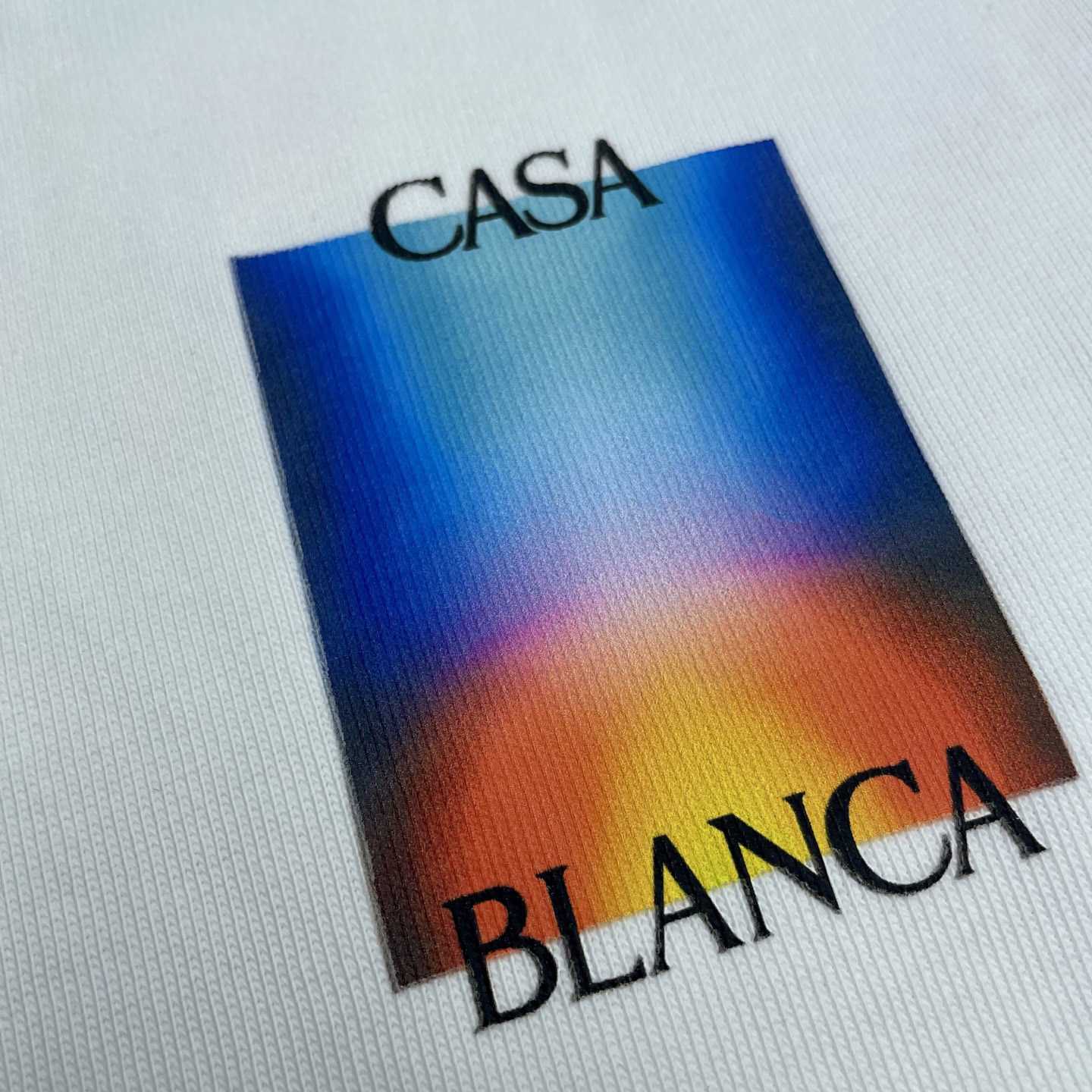 Casablanca Gradient Casa Logo T-Shirt   C986 - EUR FASHION