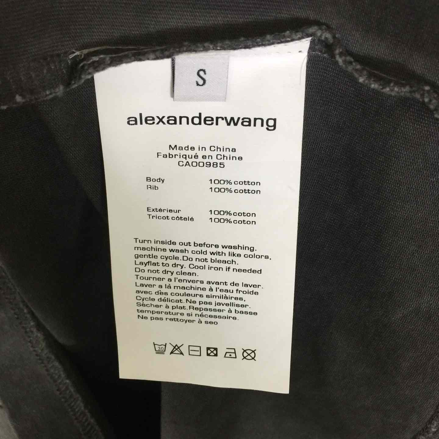 Alexander Wang Cotton T-Shirt     - EUR FASHION