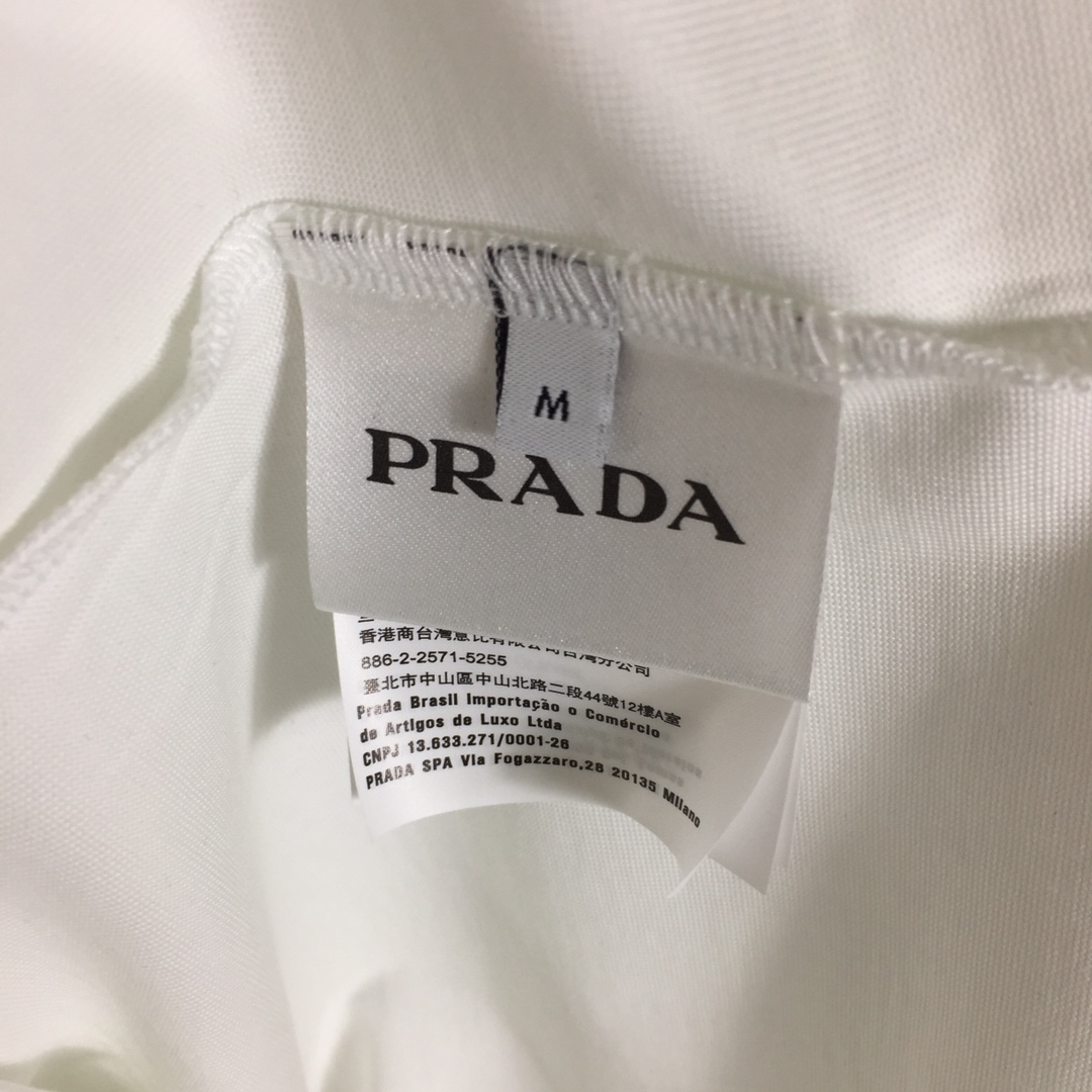 Prada Cotton T-Shirt - EUR FASHION