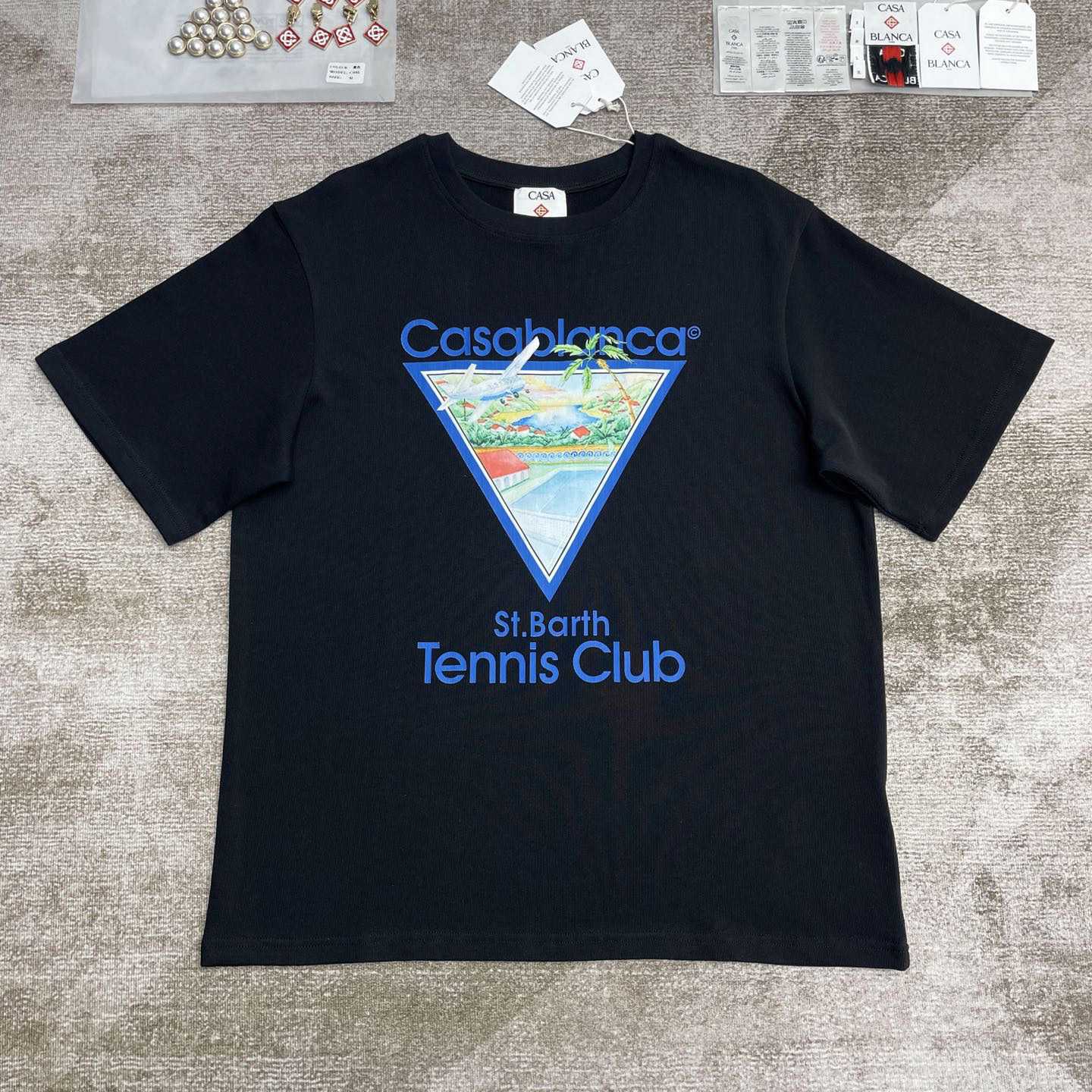Casablanca Tennis Club Icon T-Shirt   C997 - EUR FASHION